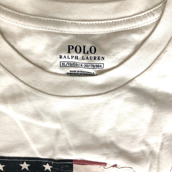 Ralph Lauren off white crewneck long-sleeve Tee - Picture 4 of 4